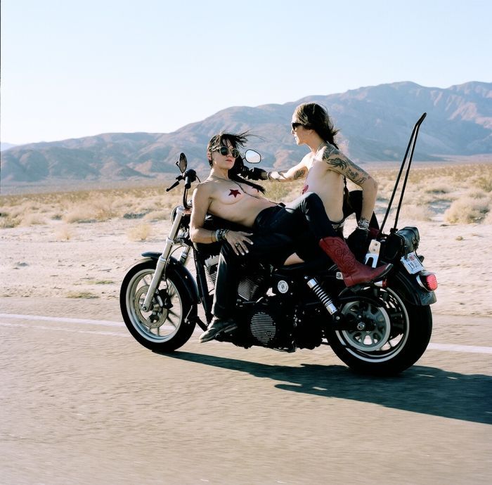 Girls on a motorcycle in Gorakhpur